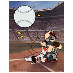  Homerun Popeye, Reds  Limited Edition Sericel from King Features Syndicate, Inc., Numbered with COA