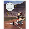 Image 1 : "Homerun Popeye, Reds" Limited Edition Sericel from King Features Syndicate, Inc., Numbered with COA