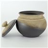 Image 3 : Eugenijus Tamosiunas, Hand Made Ceramic Jar with Lid, Hand Signed.