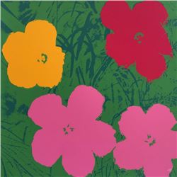 Andy Warhol- Silk Screen "Flowers 11.68"