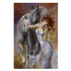 Image 1 : Lena Sotskova, "Charmed" Hand Signed, Artist Embellished Limited Edition Giclee on Canvas with COA.