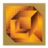 Image 3 : Victor Vasarely (1908-1997), "Progressions 3 Portfolio" Includes 8 Heliogravure Prints, Titled Inver