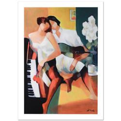  Romantic Courtship  Limited Edition Giclee on Canvas (24  x 36 ) by Yunessi Gholam, Numbered Invers