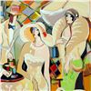 Image 2 : Isaac Maimon, "Charming Bistro" Limited Edition Serigraph, Numbered and Hand Signed with Letter of A