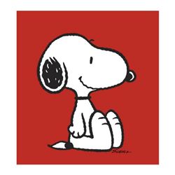 Peanuts,  Snoopy: Red  Hand Numbered Canvas (40 x44 ) Limited Edition Fine Art Print with Certificat