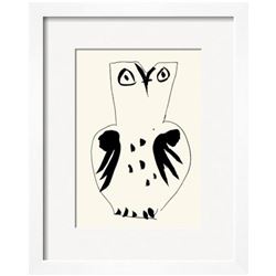 Pablo Picasso "Owl" Custom Framed Serigraph