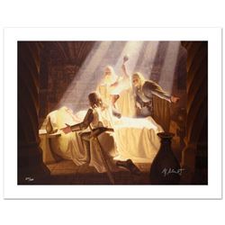  The Healing Of Eowyn  Limited Edition Giclee on Canvas by The Brothers Hildebrandt. Numbered and Ha