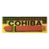 Image 1 : Steve Kaufman (1960-2010), "Cohiba Cigar" Hand Painted Limited Edition Silkscreen on Canvas from an 