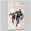 Image 3 : Marvel Comics "Captain America: The 1940s Newspaper Strip" Numbered Limited Edition Giclee on Canvas