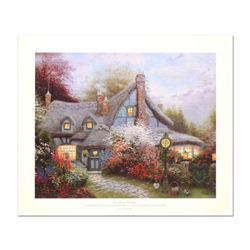 Thomas Kinkade (1958-2012), "Sweetheart Cottage" Limited Edition Offset Lithograph, Numbered and Han