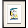 Image 1 : Pablo Picasso "Le Goût du Bonheur 17" Custom Framed Screenprint