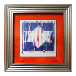 Yaacov Agam- Agamograph "Star of Hope"