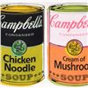 Image 2 : Steve Kaufman (1960-2010), "Campbell's Soup Cans" Hand Painted Limited Edition Silkscreen on Canvas 