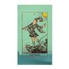 Image 3 : Steve Kaufman (1960-2010) "Tarot - The Fool" One of a kind Hand Painted Silkscreen on Canvas Numbere