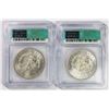 Image 2 : (2) 1883-O MORGAN SILVER DOLLARS