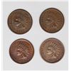 Image 1 : (4) INDIAN HEAD CENTS