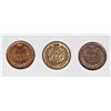 Image 2 : (3) INDIAN HEAD CENTS