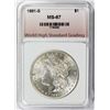 Image 3 : 1881-S MORGAN SILVER DOLLAR