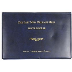 LAST NEW ORLEANS SILVER DOLLAR