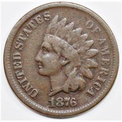 1876 INDIAN CENT