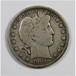 1904-O BARBER HALF DOLLAR