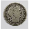 Image 1 : 1904-S BARBER HALF DOLLAR