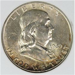 1949-S FRANKLIN HALF DOLLAR