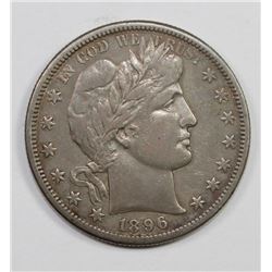 1896-S BARBER HALF DOLLAR