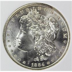 1884-O MORGAN SILVER DOLLAR