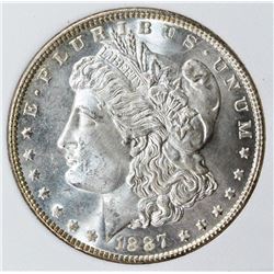 1887 MORGAN SILVER DOLLAR