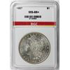 Image 3 : 1887 MORGAN SILVER DOLLAR