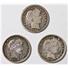 Image 1 : (3) BARBER DIMES