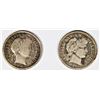 Image 1 : (2) BARBER DIMES