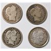 Image 1 : (4) BARBER DIMES