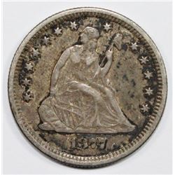 1877-S SEATED QUARTER