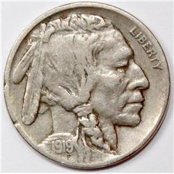 1919-D BUFFALO NICKEL