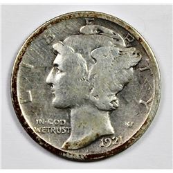 1921 MERCURY DIME