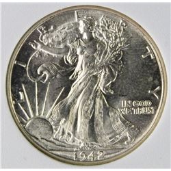 1942 WALKING LIBERTY HALF DOLLAR