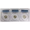Image 1 : (3) 1941-D MERCURY DIMES