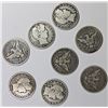 Image 1 : BARBER HALF DOLLAR LOT: