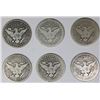 Image 2 : BARBER HALF DOLLAR LOT: