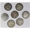 Image 1 : BARBER HALF DOLLAR LOT: