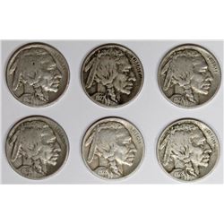 BUFFALO NICKEL LOT: