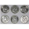 Image 1 : FRANKLIN HALF DOLLAR LOT:
