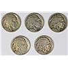 Image 1 : BUFFALO NICKEL LOT: