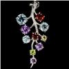 Image 1 : Natural Multi Gemstone Pendant