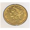 Image 1 : 1899 S $5 Gold Liberty Better Date