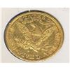 Image 2 : 1899 S $5 Gold Liberty Better Date