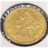 Image 1 : 1907 $5 Gold Liberty XF AU Grade