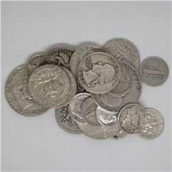 $5 Face Value 90% Silver Mix